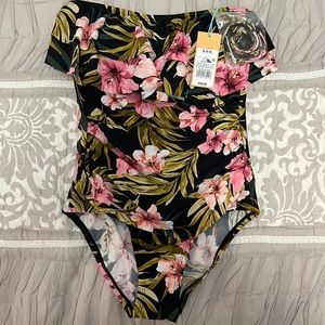 Floral One Piece Swimsuit